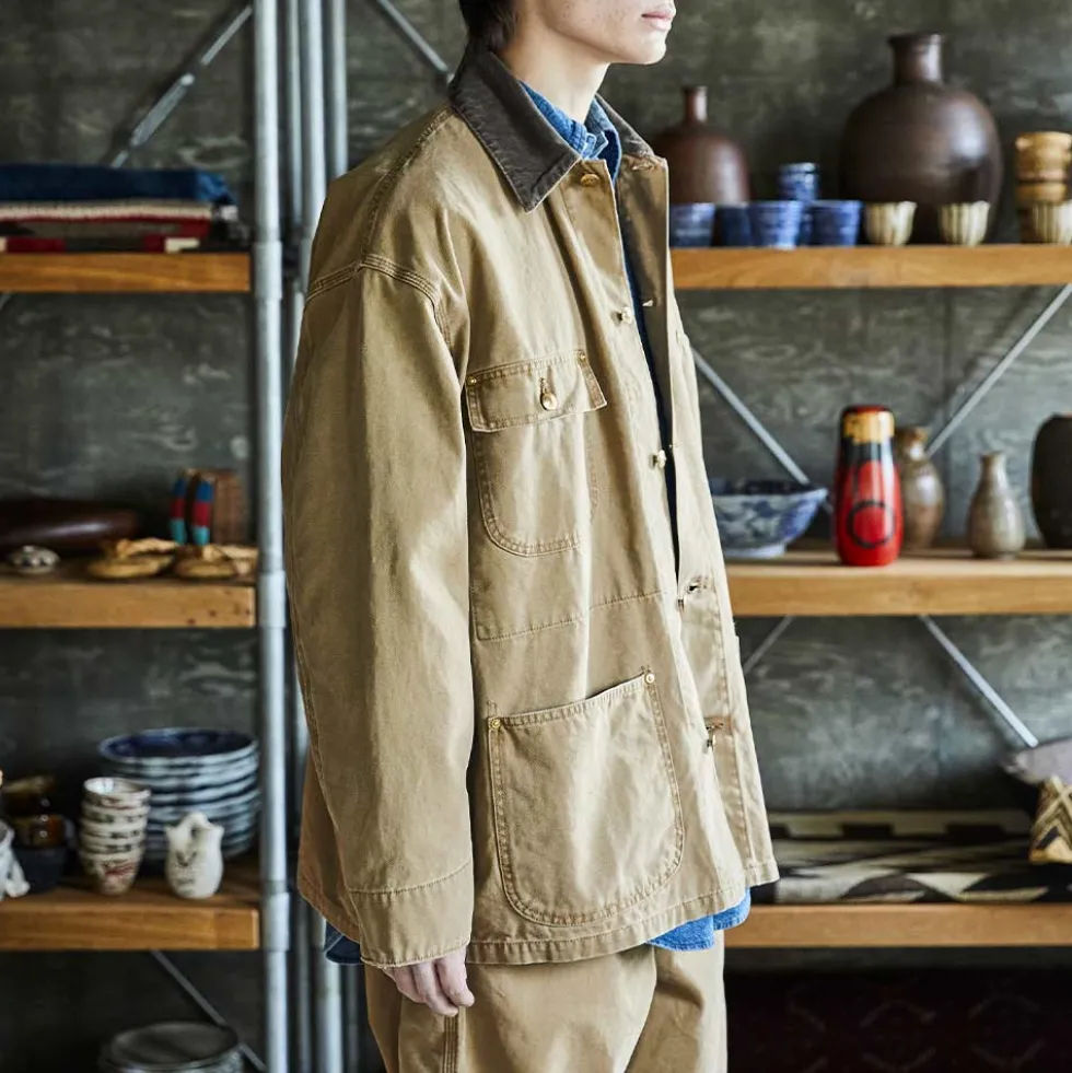 OrSlow - Veste Décontractée Coverall - Marron