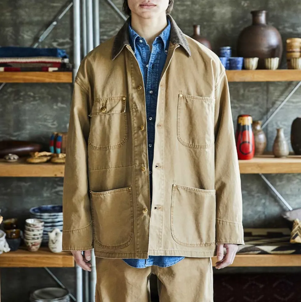 OrSlow - Veste Décontractée Coverall - Marron