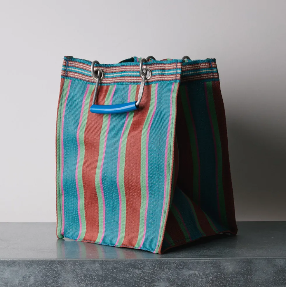 Panier Haut - Rouge & Bleu
