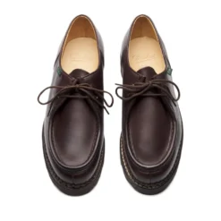 Paraboot - Derbies Michael en cuir - Lisse Marron