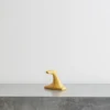 Patère porcelaine - Jaune