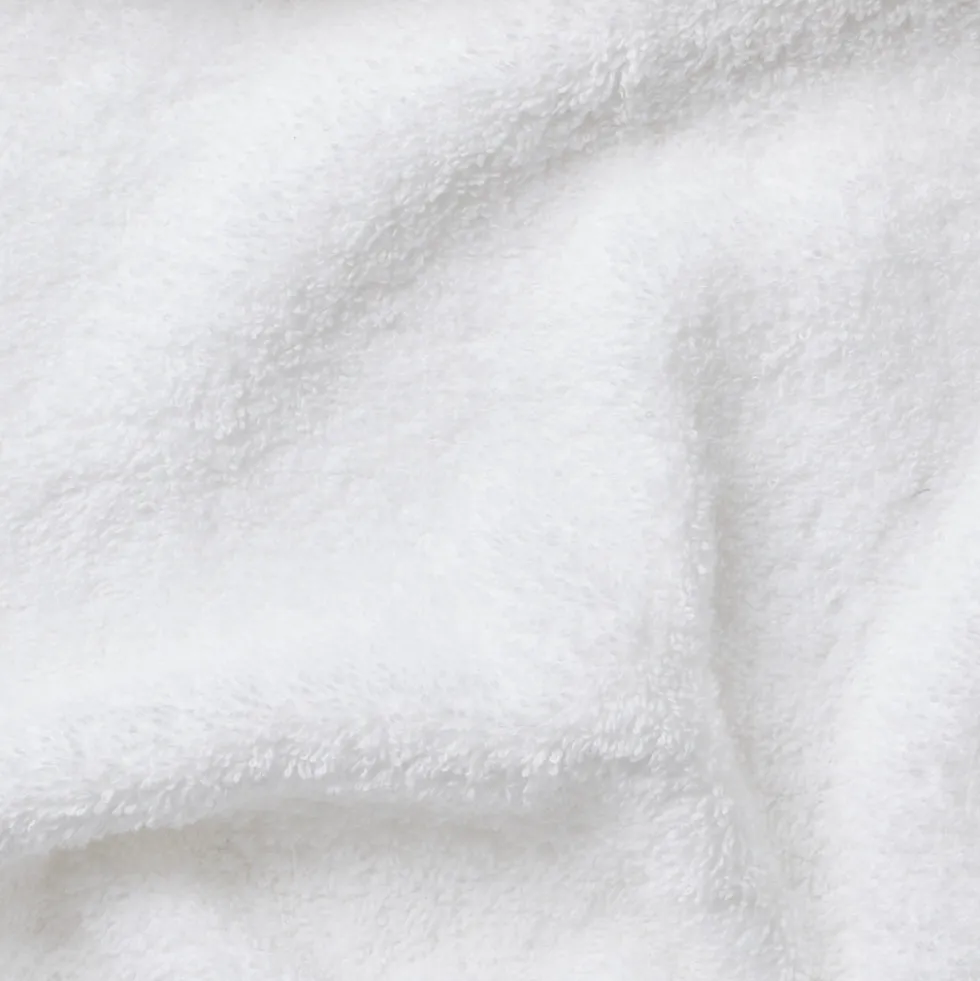 Peignoir en éponge - Blanc Brume