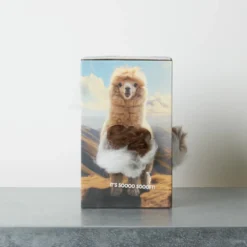 Peluche Lama en alpaga - Macchiato