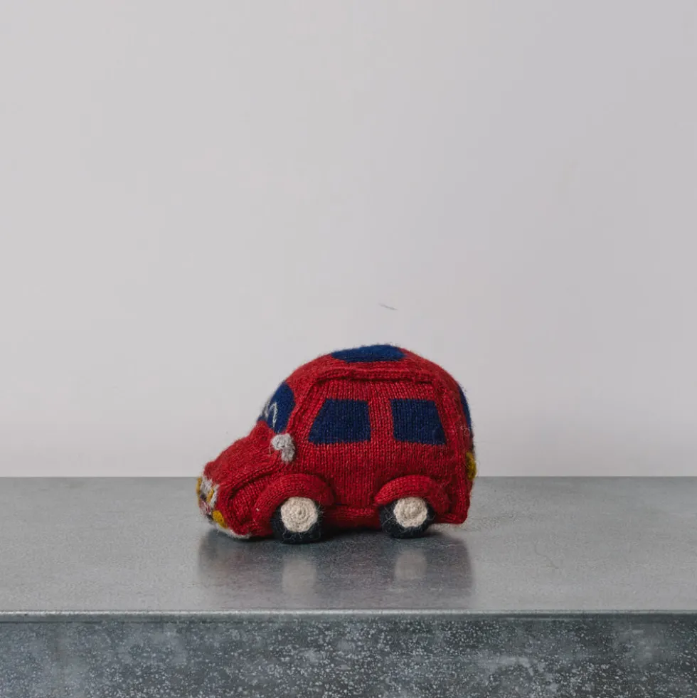 Peluche Merci en tricot - Fiat 500