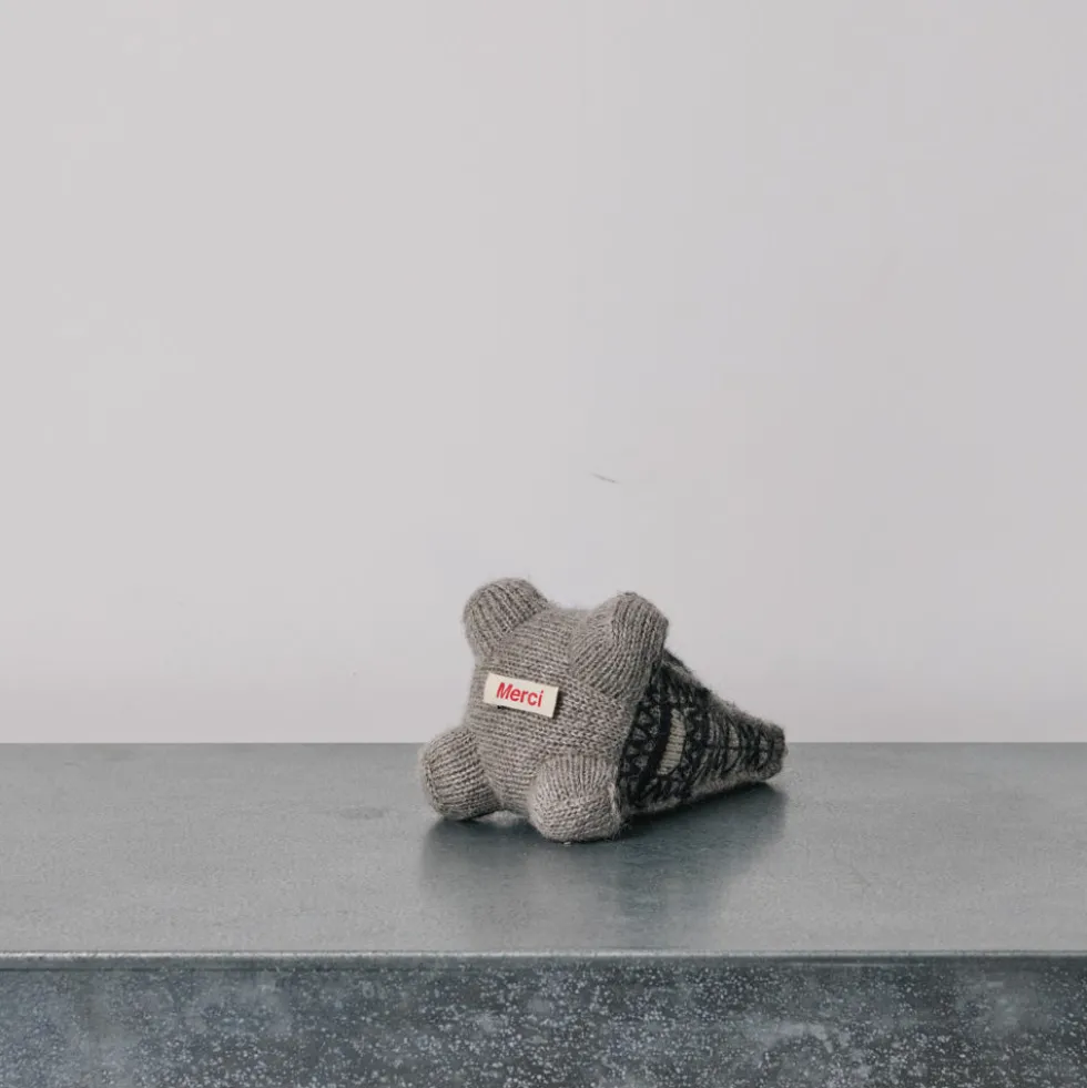 Peluche Merci en tricot - Tour Eiffel