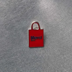 Pin's Merci - Tote bag Rouge