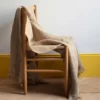 Plaid en chanvre Chalk - Naturel