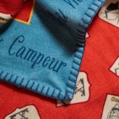 Plaid en Laine Au Vieux Campeur - Blason