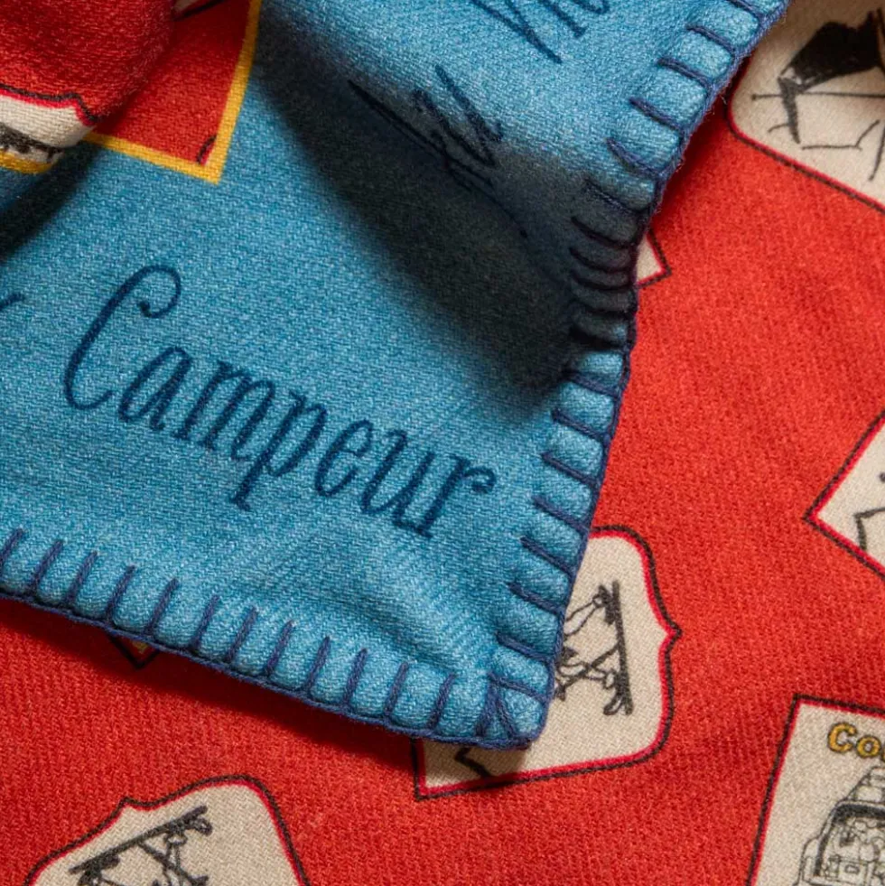 Plaid en Laine Au Vieux Campeur - Blason