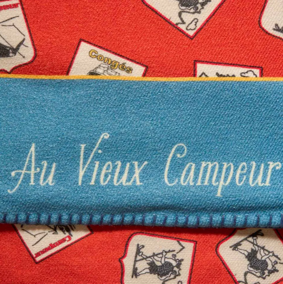 Plaid en Laine Au Vieux Campeur - Blason