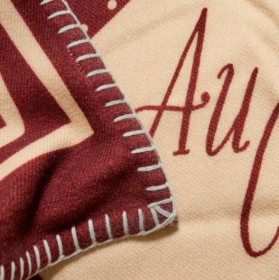 Plaid en laine Au Vieux Campeur - Logo OG