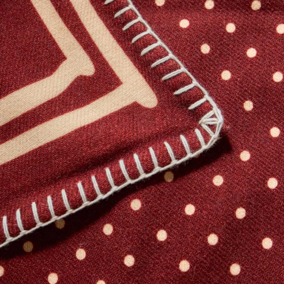 Plaid en laine Au Vieux Campeur - Logo OG