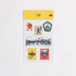 Planche Stickers - La Caverne du Pont-Neuf x Au Vieux Campeur