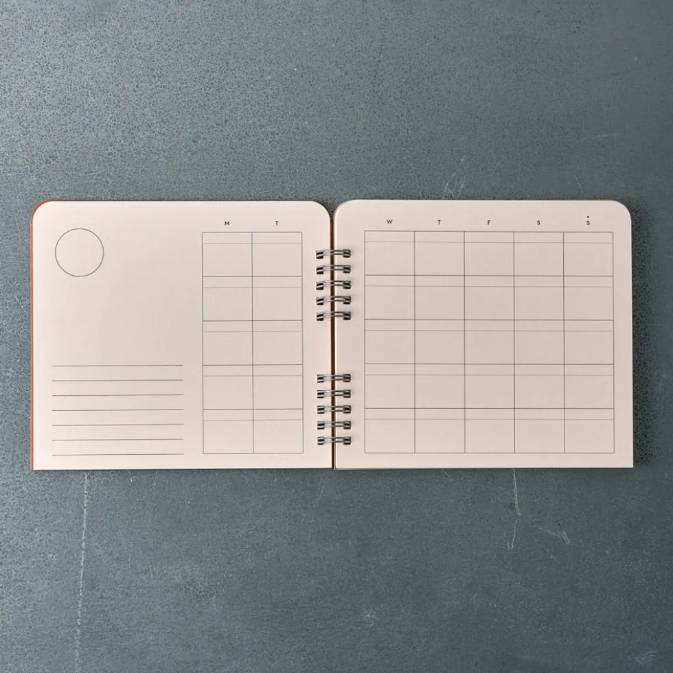 Planner 6 mois - Gris