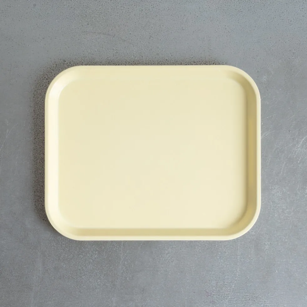 Plateau en fibre de verre - Citron Meringué