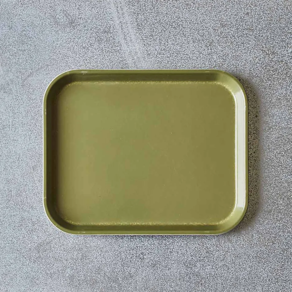 Plateau en fibre de verre - Vert Olive
