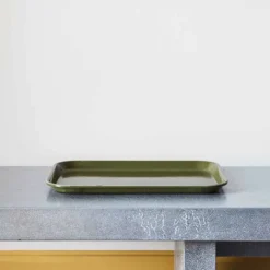 Plateau en fibre de verre - Vert Olive