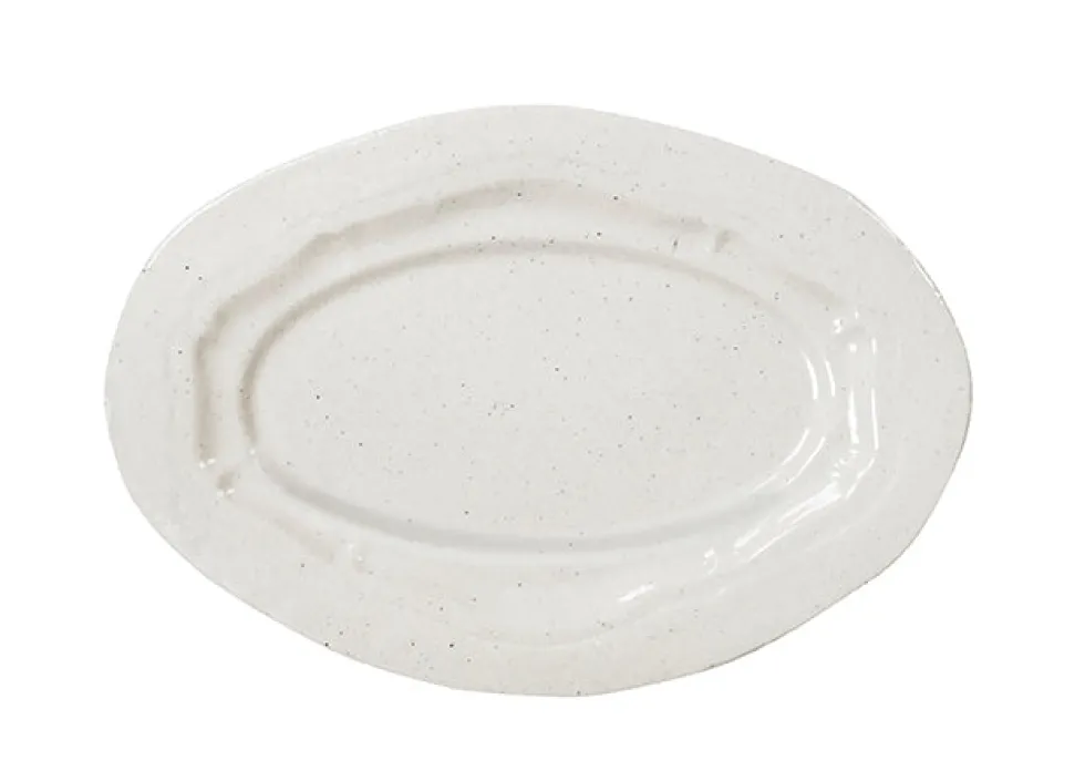 Plat oval Réfectoire - Sable Brillant