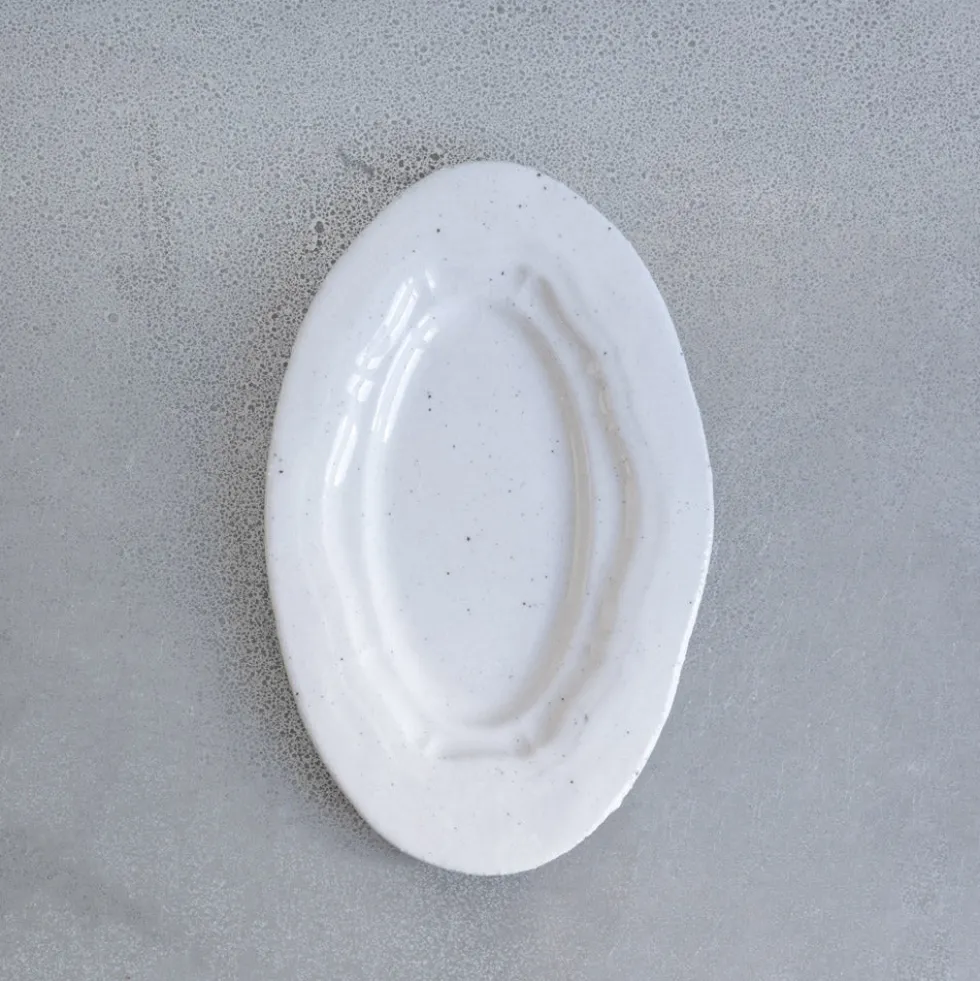 Plat oval Réfectoire - Sable Brillant