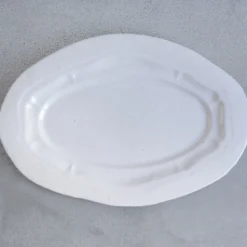 Plat oval Réfectoire - Sable Brillant