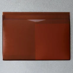 Pochette polyvalente pour documents - Marron