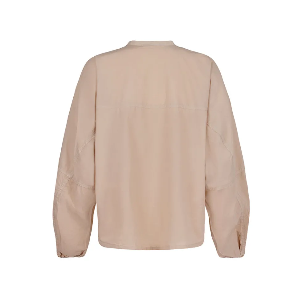 Pomandère - Chemise à Poches - Beige
