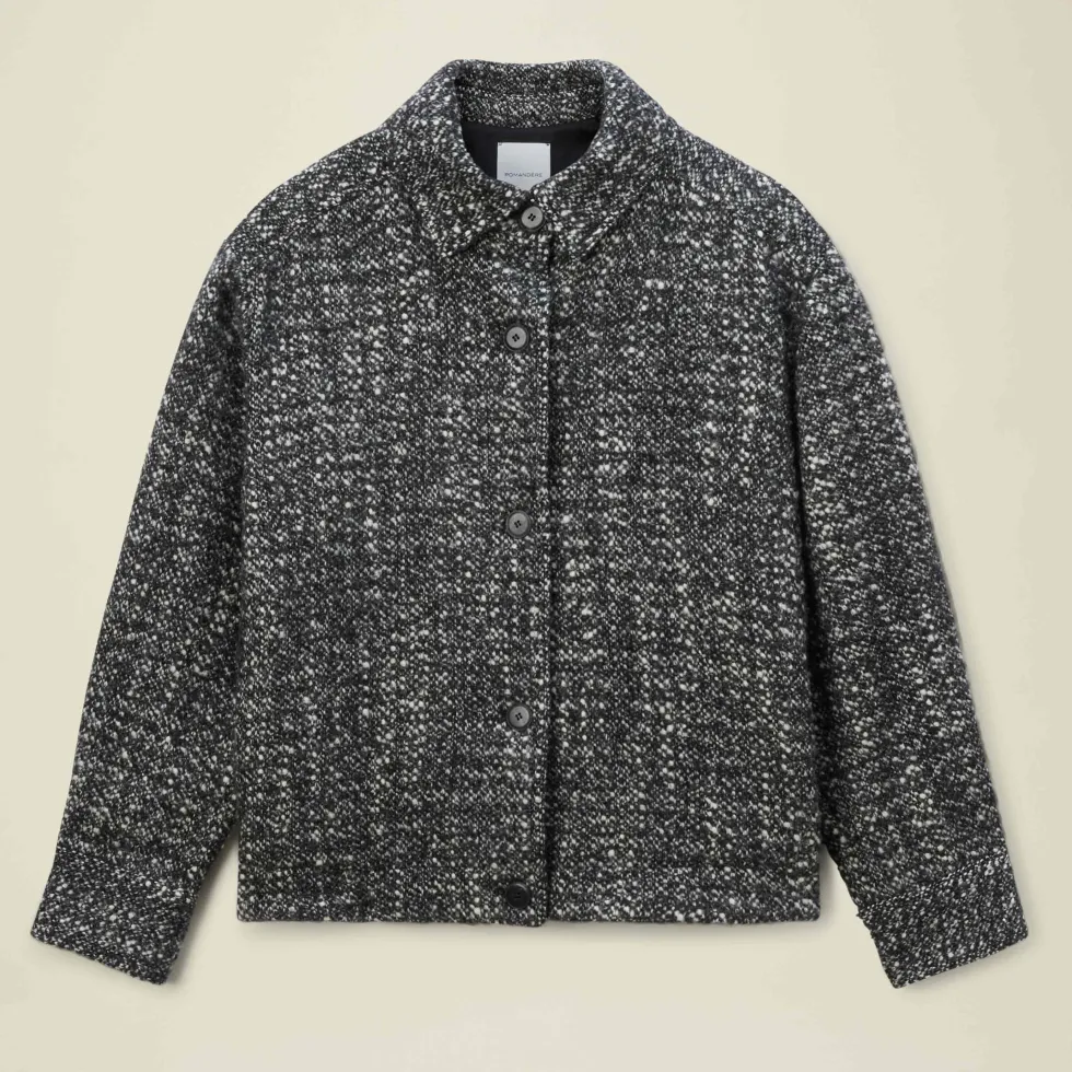 Pomandère - Veste Caban - Noir