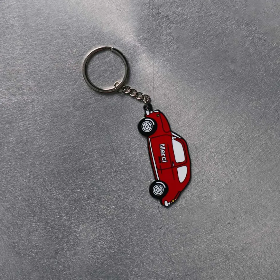 Porte clé Merci - Fiat 500