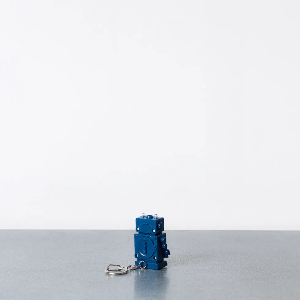 Porte clé robot outil - Bleu