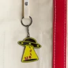 Porte-clés en métal Merci UFO - Merci