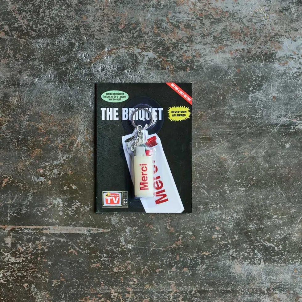 Porte-clés Merci - Briquet