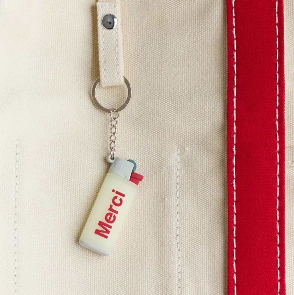 Porte-clés Merci - Briquet