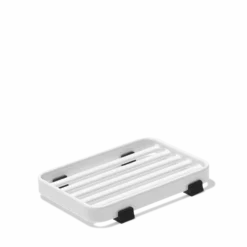 Porte-savon en métal - Blanc