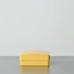 Porte savon en plastique - Jaune
