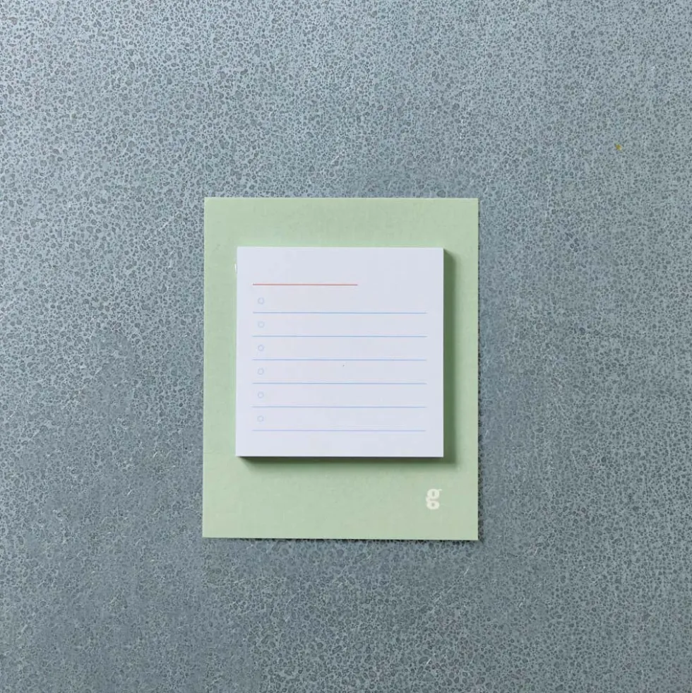 Post-it à puces - Vert clair