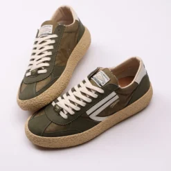 Purrai - Baskets Vintage Nylon - Algue