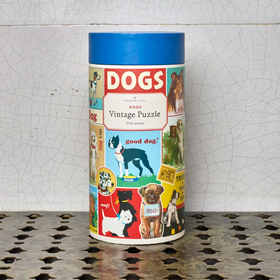 Puzzle - Chiens vintage