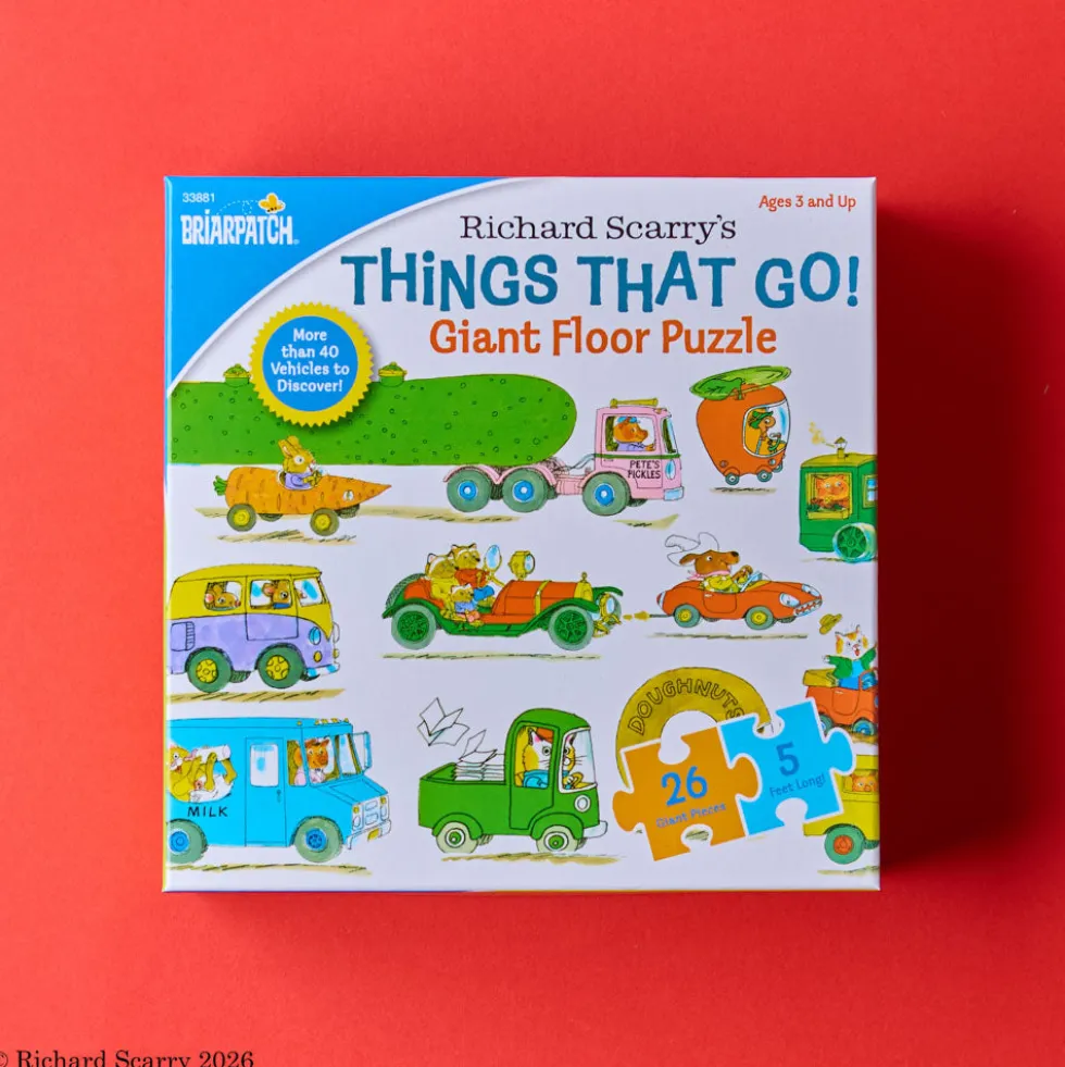Puzzle - Things That Go Richard Scarry