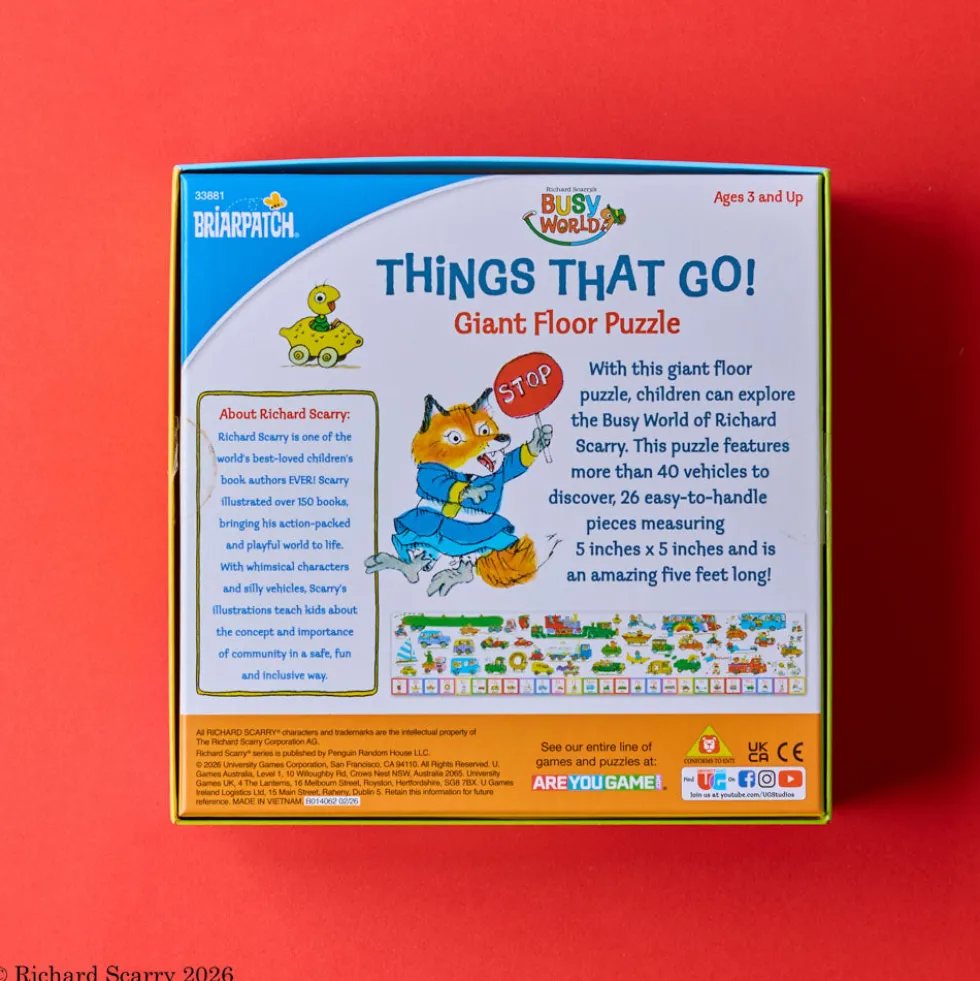Puzzle - Things That Go Richard Scarry