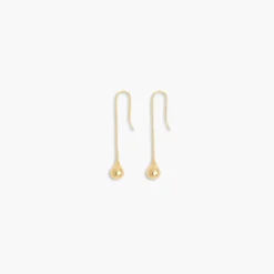 RAGBAG - Boucles d'oreilles Pendantes Datura - Or