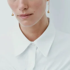 RAGBAG - Boucles d'oreilles Pendantes Datura - Or