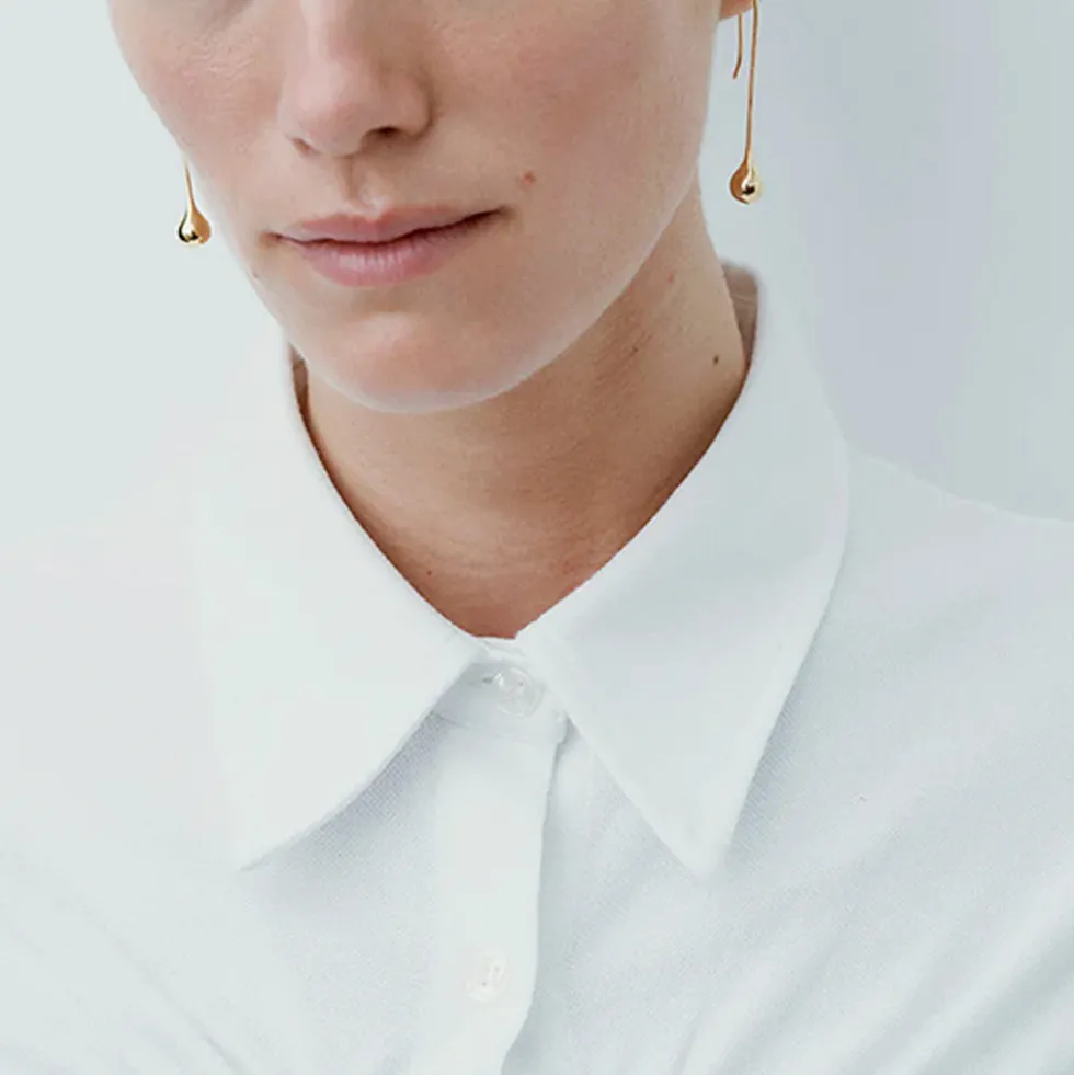 RAGBAG - Boucles d'oreilles Pendantes Datura - Or