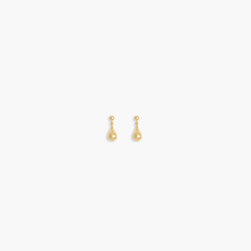 RAGBAG - Petites Boucles d'oreilles Datura - Or
