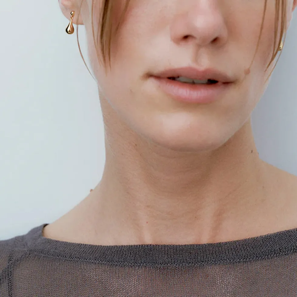 RAGBAG - Petites Boucles d'oreilles Datura - Or