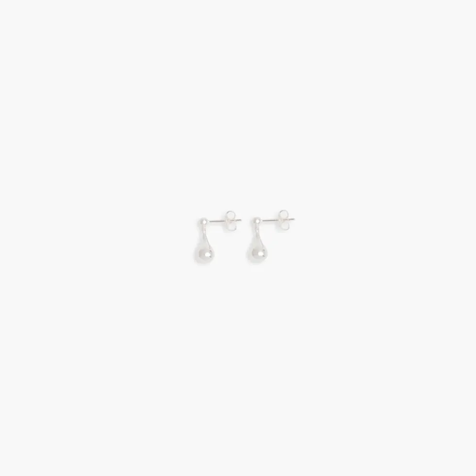 RAGBAG - Petites Boucles d'oreilles Datura - Argent
