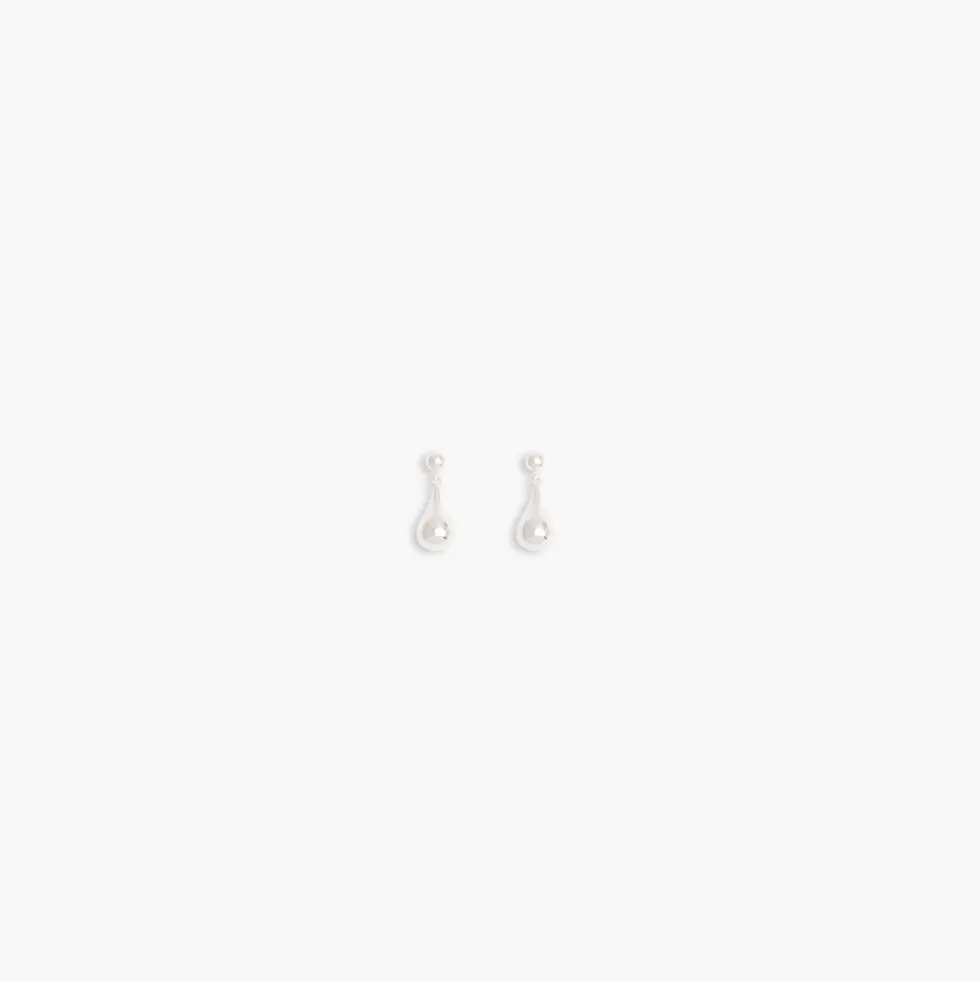 RAGBAG - Petites Boucles d'oreilles Datura - Argent