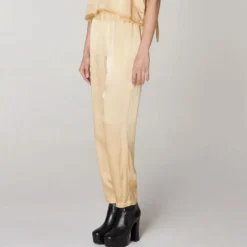 Raquel Allegra - Pantalon Fez - Jaune