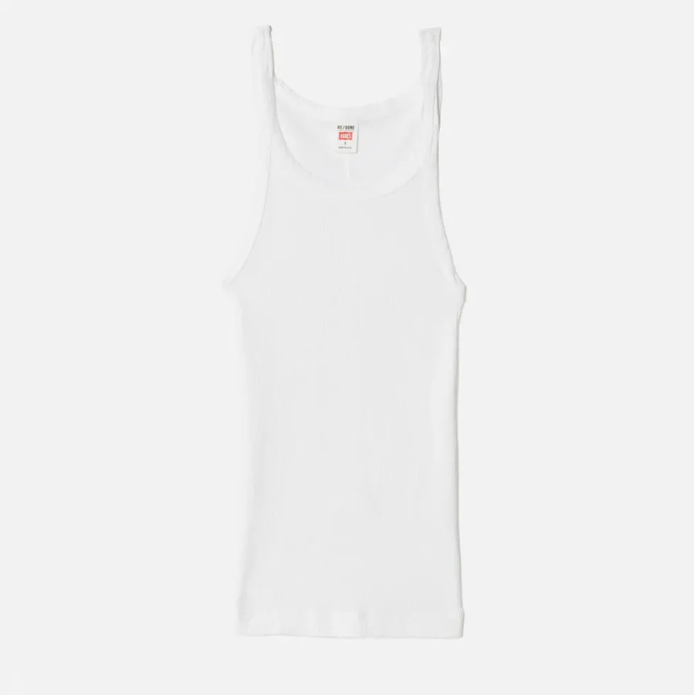 RE/DONE -Débardeur Tank - Blanc