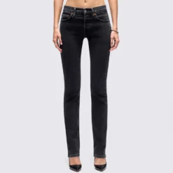 RE/DONE - Jeans The Slim Cig - Noir