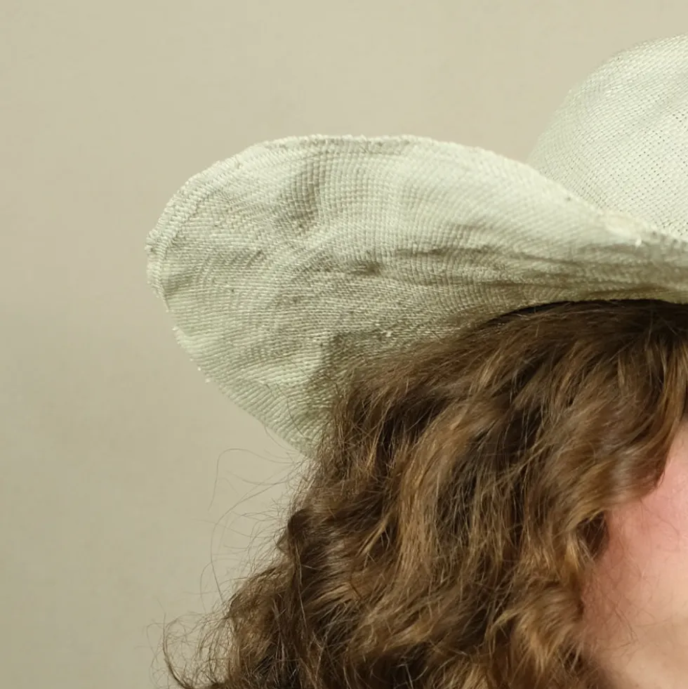 Reinhard Plank - Chapeau Boncia Raw - Blanc